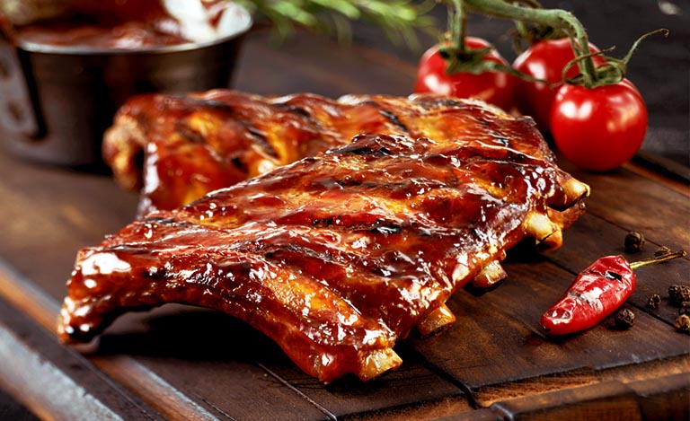 2 fathers day recipes Sweet Chili and Root Beer Baby Back Ribs