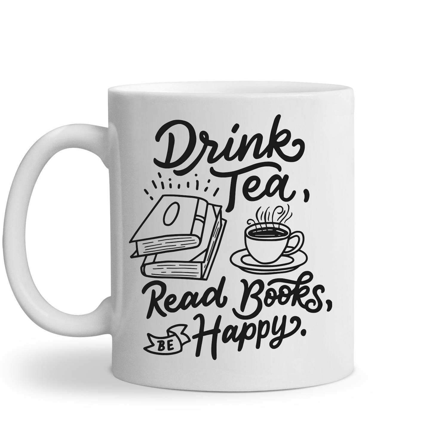 CM1907154 Drink2BTea2BRead2BBooks2BBe2BHappy2BGeeky2BBook2BWorm2BTee2BCeramic2BMug U7gxm