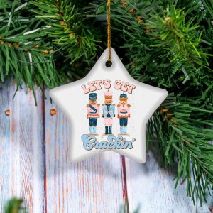 Mockup Ornament Sao White Groovy Retro Christmas Nutcracker Squad Ballet Dance Mom Kid T Shirt