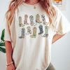 Cowgirl Boots Western Graphic Tee Cute Country Rodeo Tee
