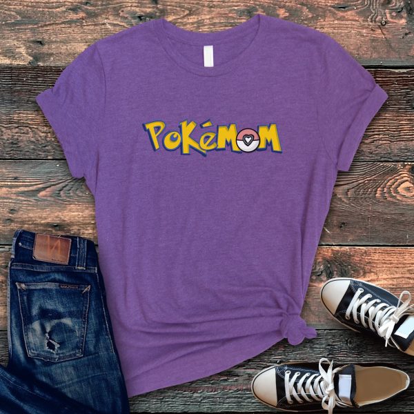 Pokemon Mom Parody Shirt Gift For Mother’S Day Gift Gamer Tee